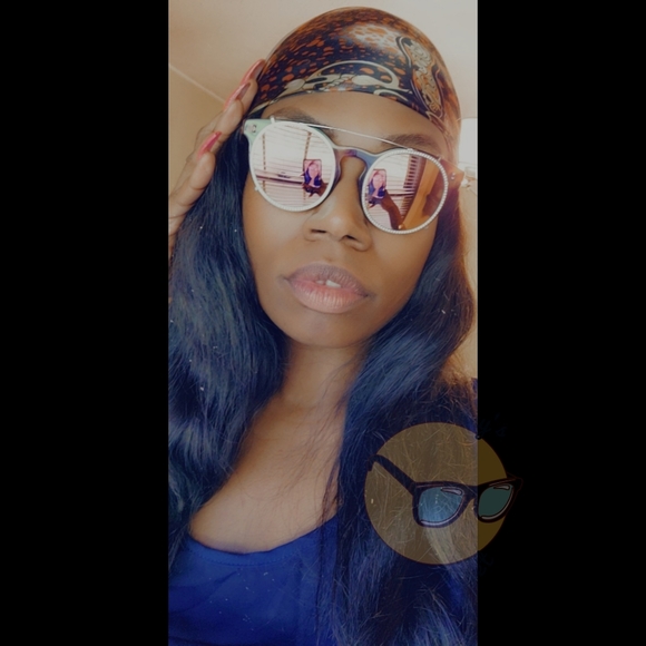 Valentino Diamond Clear Clip-On Sunglasses😎 VA4009 2 Pair in One!! Beautiful😍 - Picture 1 of 10